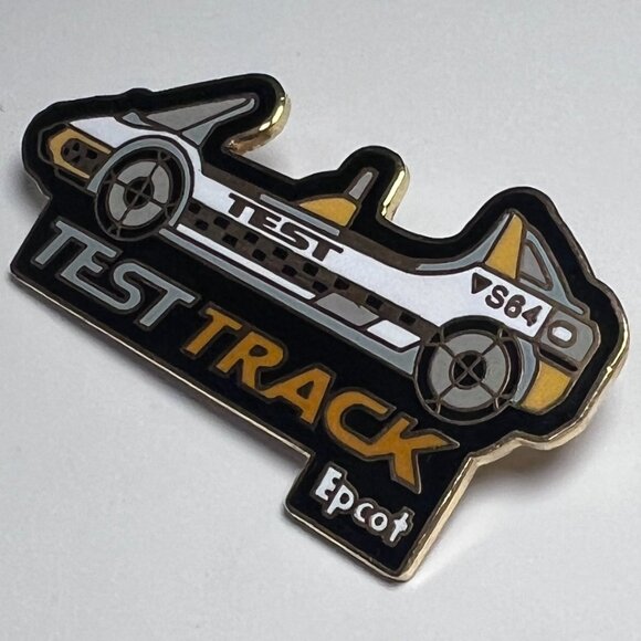 test track • disney epcot ride pin (2001) - Picture 2 of 3